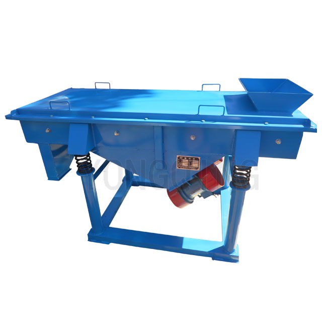 linear vibration screen machine for separating gravel sand