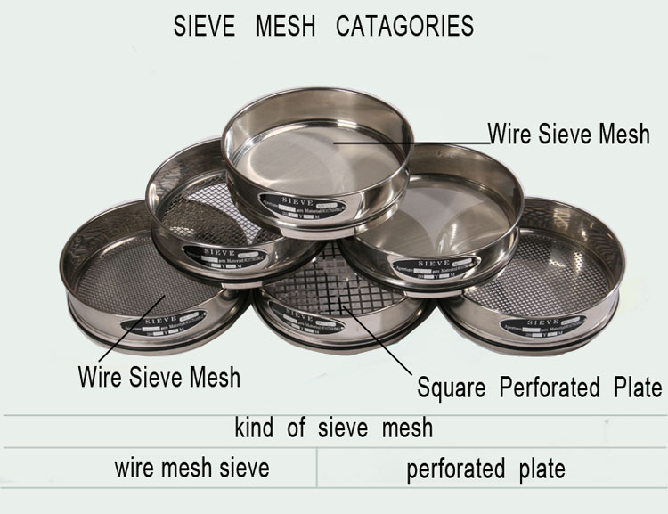 8 Inch Lab Standard Test Vibro Sieve Shaker