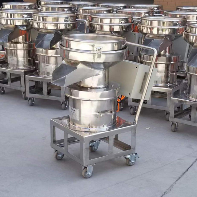 Home Use Portable Rotary Flour Vibro Sieve