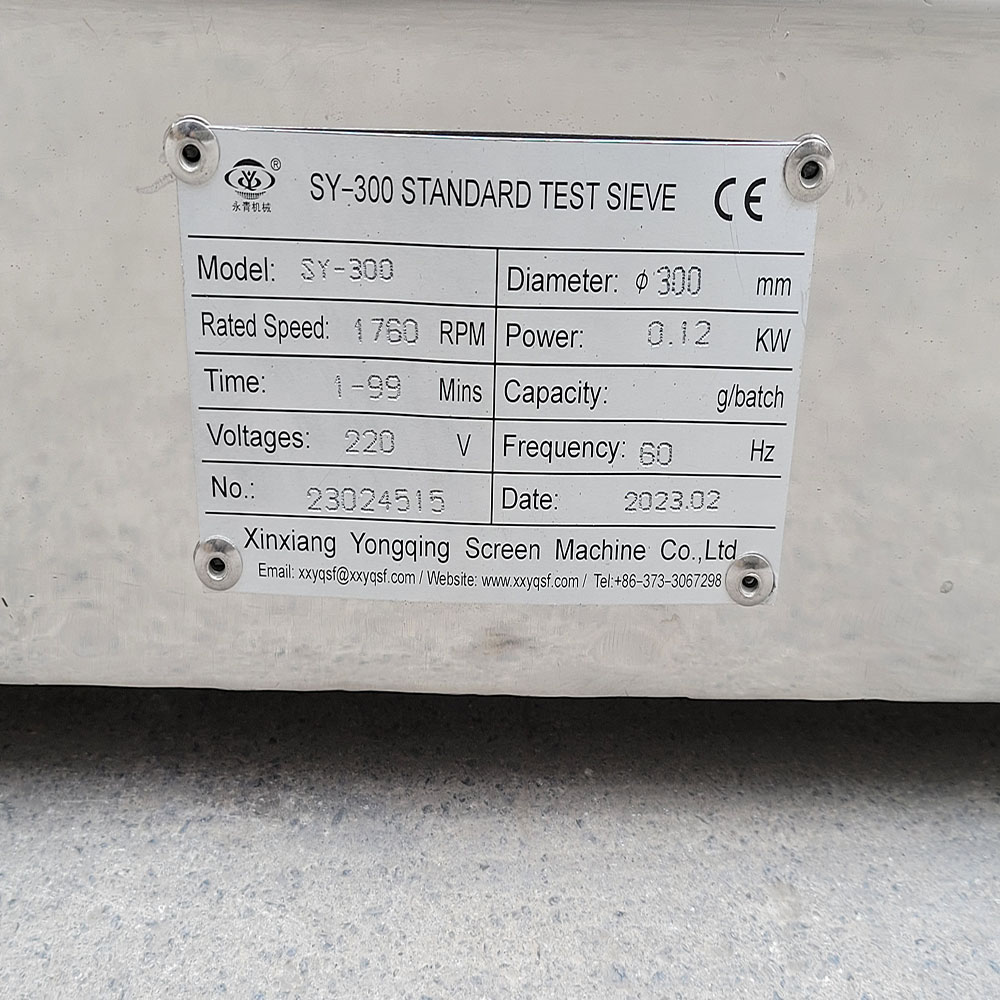 Standard Powder Analysis Test Vibro Sieve Shaker