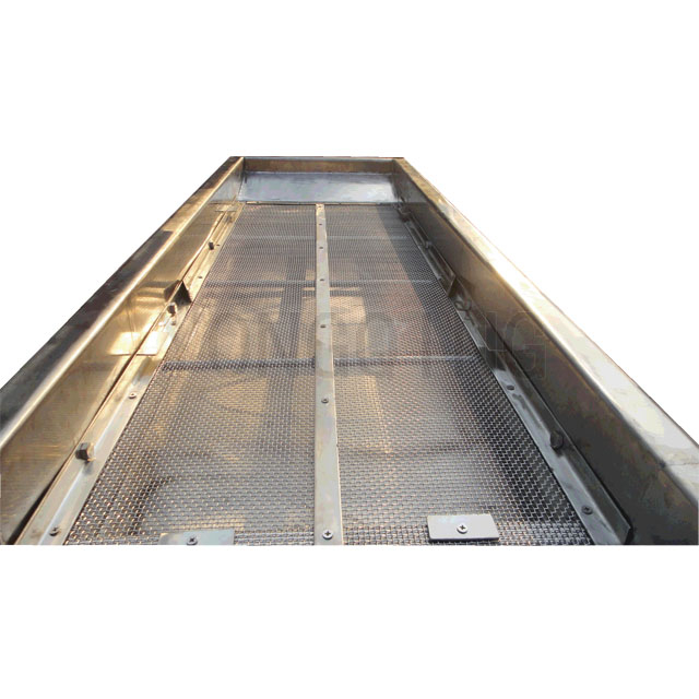 vibration screen machine for separate black soldier fly larvae