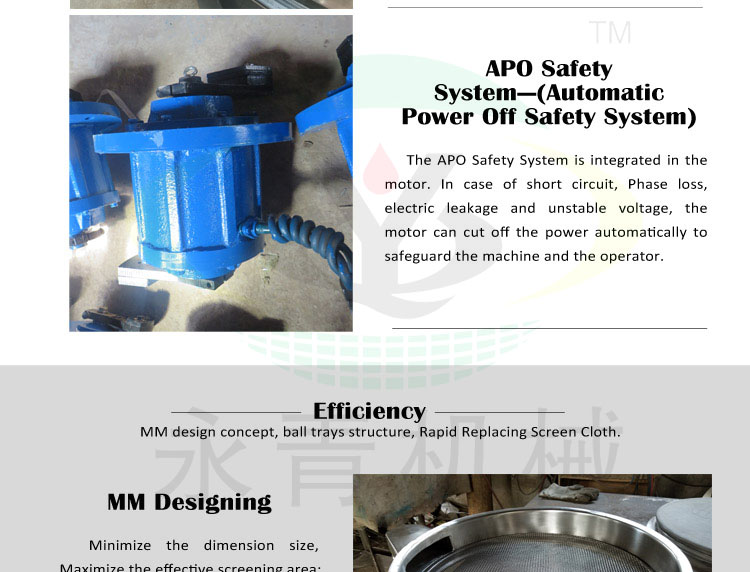 rotary vibrating screen 6