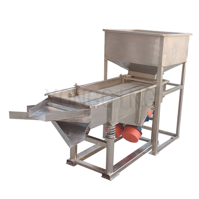 PE PP pellet vibro screen machine