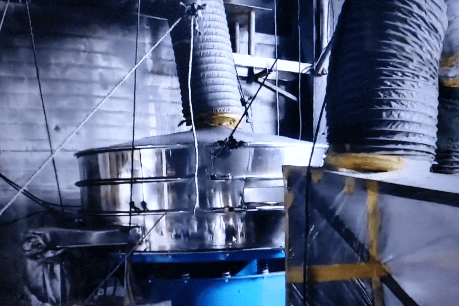 Aluminum powder separation